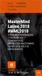 Mobile Screenshot of mastermindlatino.com